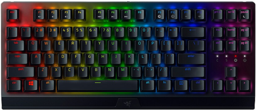 Razer BlackWidow V3 Tenkeyless - Yellow Switch Keyboard (Linear)