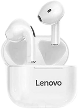 Lenovo LP40 Bluetooth Wireless Earbuds (Live Pods) - White