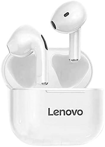 Lenovo LP40 Bluetooth Wireless Earbuds (Live Pods) - White