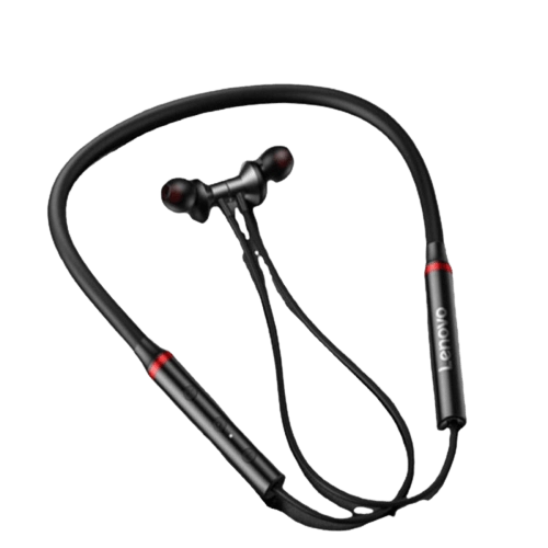 Lenovo HE05x Wireless Hanging Headphone - Black