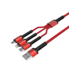 LDNIO LC-93 3 IN 1 Cable (Micro, Type C and Lightning) - 1.2 m (36627)