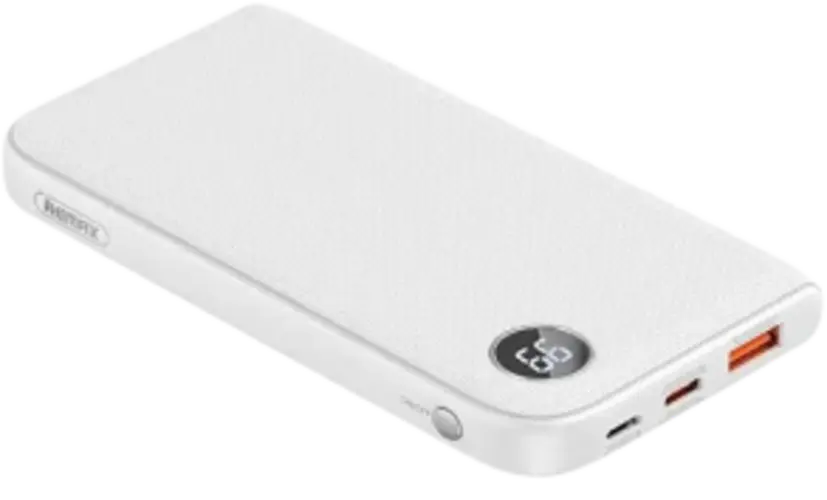Remax RPP-177 10000 mah LED Power Bank with 22.5W - White
