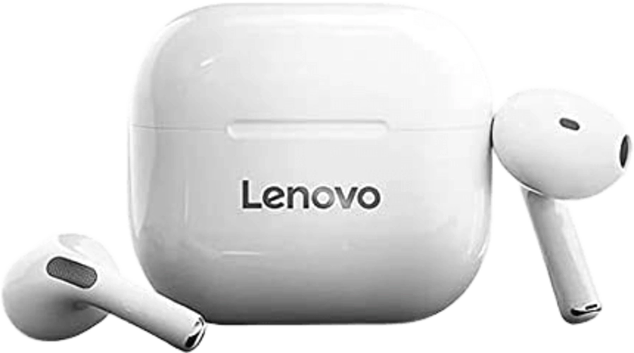 Lenovo LP40 Bluetooth Wireless Earbuds (Live Pods) - White