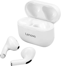 Lenovo LP40 Bluetooth Wireless Earbuds (Live Pods) - White