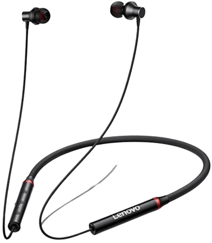 Lenovo HE05x Wireless Hanging Headphone - Black