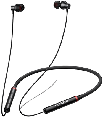 Lenovo HE05x Wireless Hanging Headphone - Black