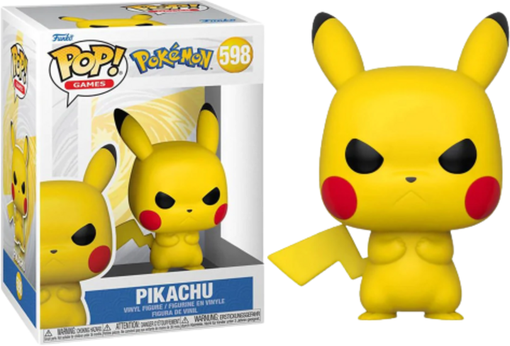 Funko Pop! Games: Pokemon - Grumpy Pikachu