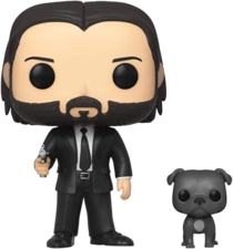 Funko Pop! Movies: John Wick - John Wick in Black Suit with His Dog