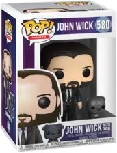 Funko Pop! Movies: John Wick - John Wick in Black Suit with His Dog