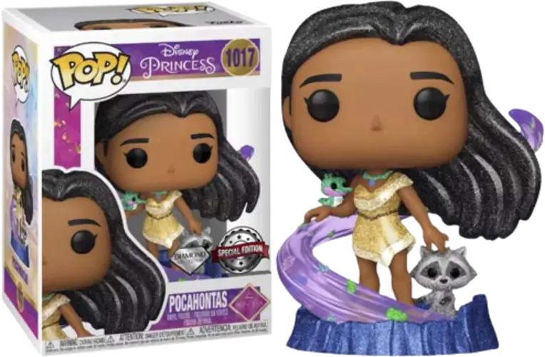 Funko Pop! Disney: Ultimate Princess- Pocahontas (Diamond Edition) (1017)