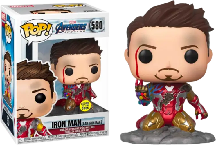 Funko Pop! Marvel: Avengers Endgame - I Am Iron Man (Glows in the Dark) (580)