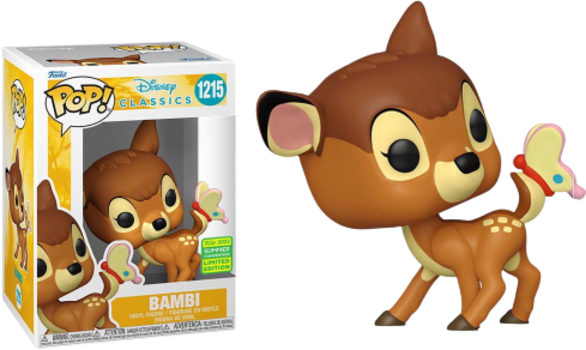 Funko Pop! Disney: Bambi- Bambi with a Butterfly (SDCC'22) (1215)