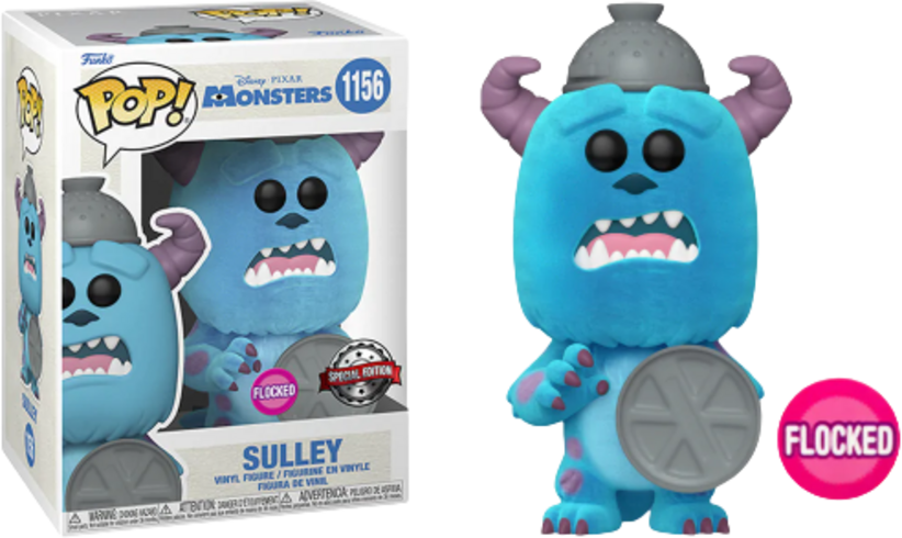 Pop! Disney: Monsters Inc 20th - Sulley Lid (Flocked)