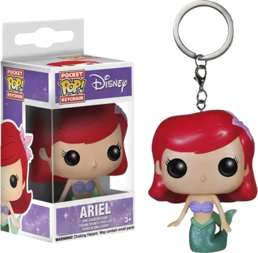Pocket Funko Pop Keychain! Disney - Ariel 