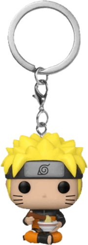 Pocket Funko Pop Keychain! Anime: Naruto - Naruto with Noodles