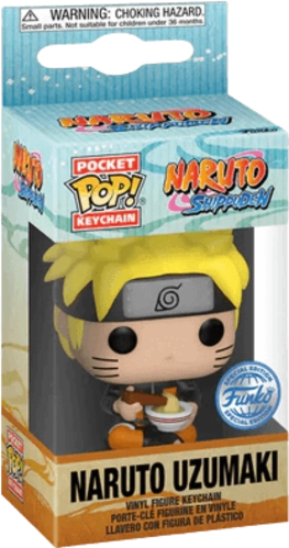 Pocket Funko Pop Keychain! Anime: Naruto - Naruto with Noodles