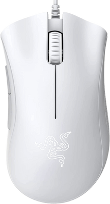 Razer Deathadder Essential Wired Gaming Mouse - White