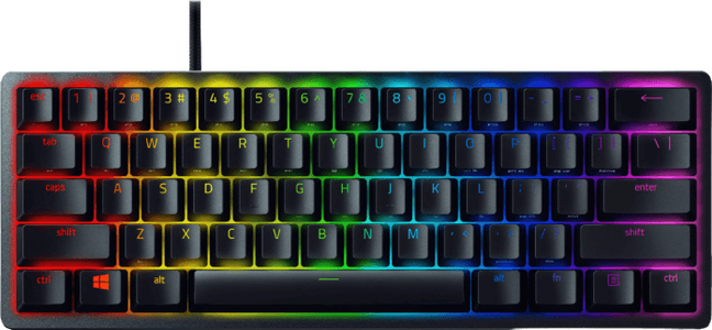 Razer Huntsman Mini Chr 60% KB Red (Linear) Switch - Black -  for sale in Egypt from Games2Egypt