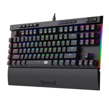 Redragon K587 RGB Magic-Wand Gaming Keyboard - Mechanical Blue Switches