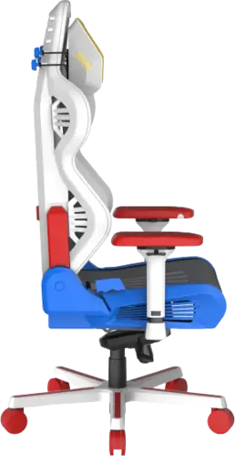 كرسي الألعاب دي إكس ريسر آير سريس للجمينج (Dxracer Air Series) - أبيض وأحمر وأزرق