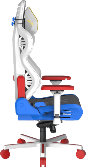 كرسي الألعاب دي إكس ريسر آير سريس للجمينج (Dxracer Air Series) - أبيض وأحمر وأزرق  للبيع في مصر من خلال Games2Egypt