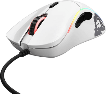 ماوس ألعاب جلوريوس للجيمنج موديل D - جلوسي أبيض مع RGB  للبيع في مصر من خلال Games2Egypt