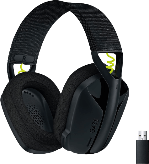 Logitech G435 Wireless Gaming Headset - Black  for sale in Egypt from Games2Egypt