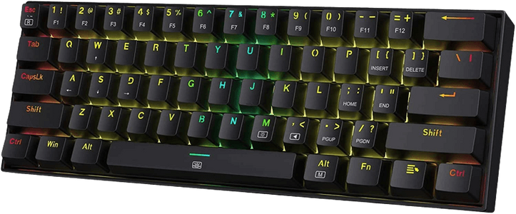 كيبورد الجيمينج السلكي  K630 Dragonborn 60% من ريدراجون بسويتش أحمر صامت  للبيع في مصر من خلال Games2Egypt