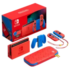 Nintendo Switch Console - Mario Red and Blue Edition  - Used