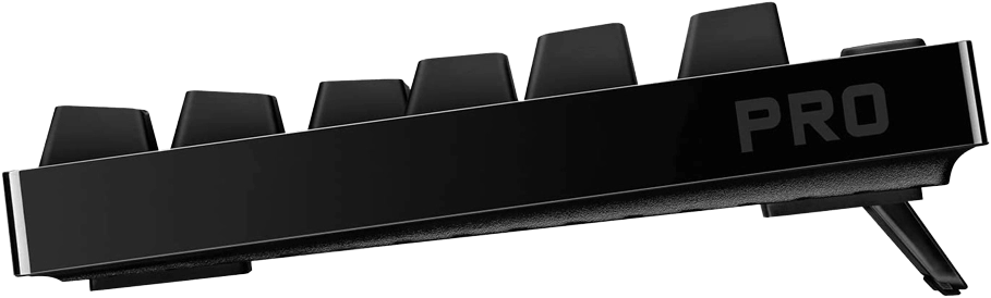 Logitech G PRO RGB Gaming Keyboard with Mechanical Blue Clicky Switches - Black  for sale in Egypt from Games2Egypt
