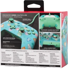 PowerA Enhanced Wired Controller for Nintendo Switch - Animal Crossing