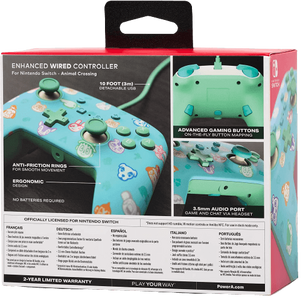 PowerA Enhanced Wired Controller for Nintendo Switch - Animal Crossing  for sale in Egypt from Games2Egypt