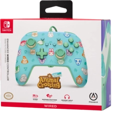 PowerA Enhanced Wired Controller for Nintendo Switch - Animal Crossing