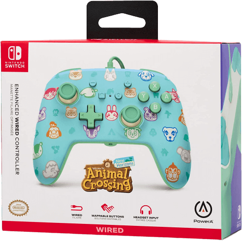 PowerA Enhanced Wired Controller for Nintendo Switch - Animal Crossing  for sale in Egypt from Games2Egypt