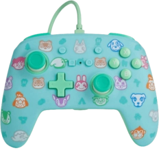 PowerA Enhanced Wired Controller for Nintendo Switch - Animal Crossing