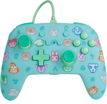 PowerA Enhanced Wired Controller for Nintendo Switch - Animal Crossing