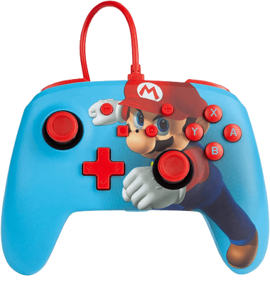 PowerA Enhanced Wired Controller for Nintendo Switch - Mario Punch