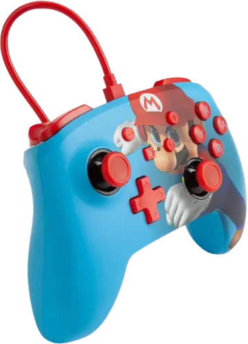 PowerA Enhanced Wired Controller for Nintendo Switch - Mario Punch