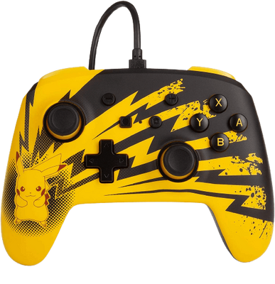 PowerA Enhanced Wired Controller for Nintendo Switch - Pikachu Lightning