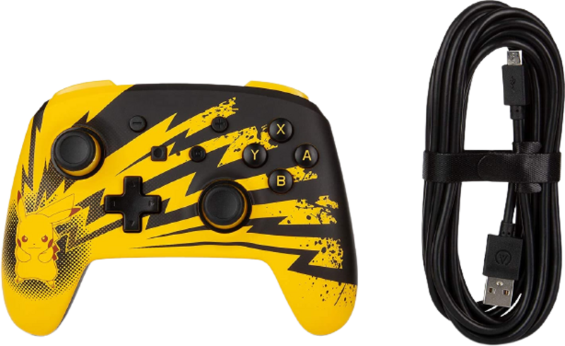 PowerA Enhanced Wired Controller for Nintendo Switch - Pikachu Lightning