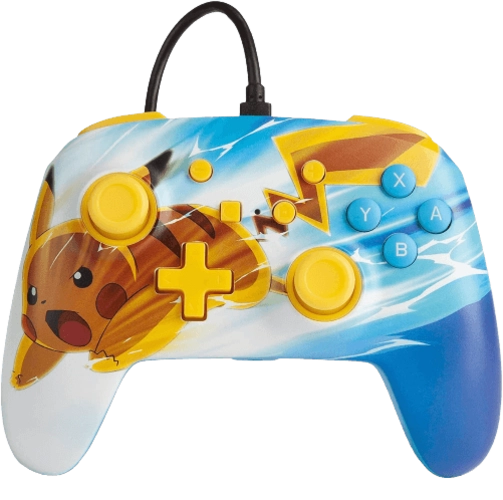 PowerA Enhanced Wired Controller for Nintendo Switch - Pikachu Charge