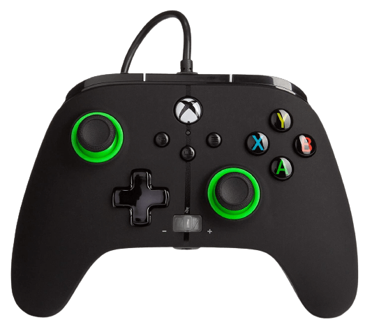 PowerA Enhanced Wired Controller for Xbox - Hint of Green  for sale in Egypt from Games2Egypt