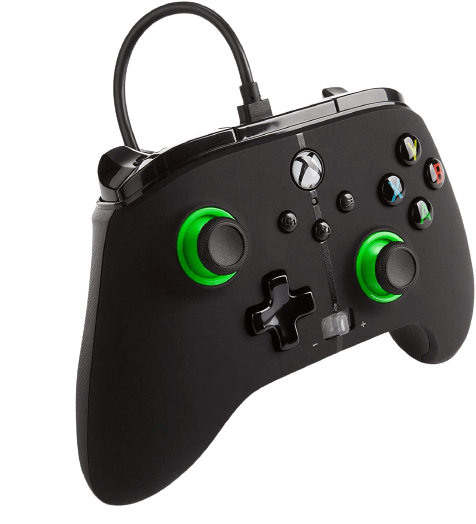 PowerA Enhanced Wired Controller for Xbox - Hint of Green  for sale in Egypt from Games2Egypt