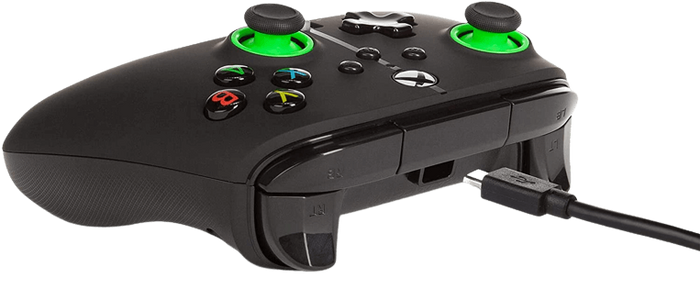 PowerA Enhanced Wired Controller for Xbox - Hint of Green  for sale in Egypt from Games2Egypt