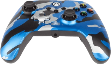 PowerA Enhanced Wired Controller for Xbox - Camouflage Metallic Blue