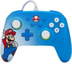 PowerA Enhanced Wired Controller for Nintendo Switch - Mario Pop