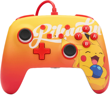 PowerA Enhanced Pokemon Wired Controller for Nintendo Switch - Oran Berry Pikachu