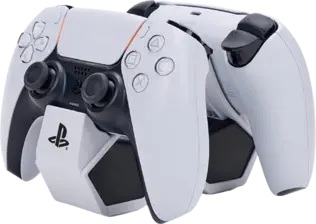 PowerA PS5 Controller Twin Charging Station - White