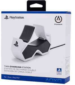 PowerA PS5 Controller Twin Charging Station - White  for sale in Egypt from Games2Egypt