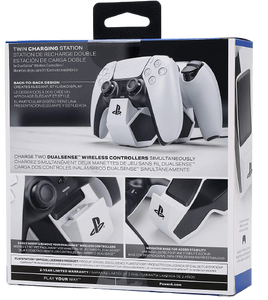 PowerA PS5 Controller Twin Charging Station - White  for sale in Egypt from Games2Egypt